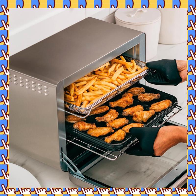 Ninja Air Fryer Dt201 - سلة فرن مقلاة هوائية A20M، صواني