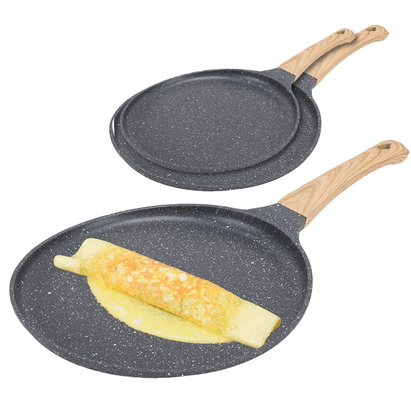 Mini Pancake Griddle - مقلاة سيراميك غير لاصقة لطهي البيض