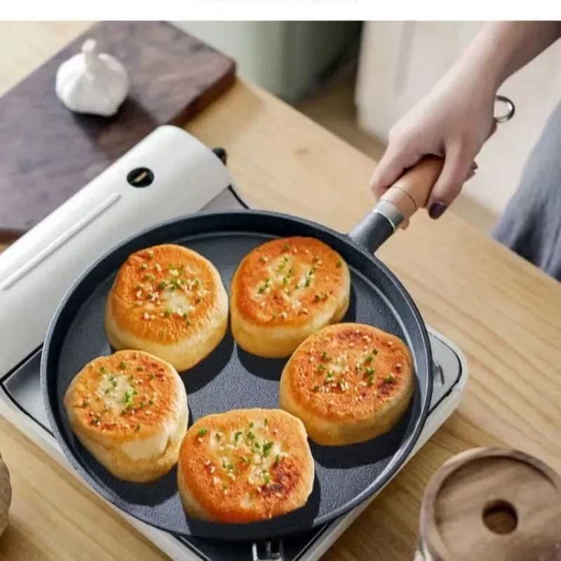 مقلاة حديد زهر غير مطلية مقاس  - مراجعة Mini Pancake Griddle وسعره