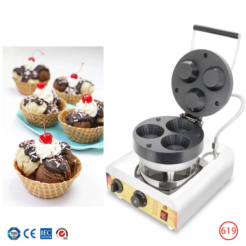 آلة صنع مخاريط الآيس كريم التج - مراجعة Waffle Cone Maker وسعره