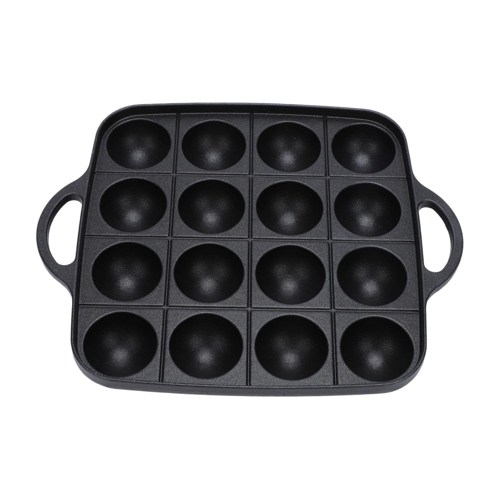 تاكوياكي مقلاة شواء 16 تجاويف  - مراجعة Takoyaki Grill Plate وسعره