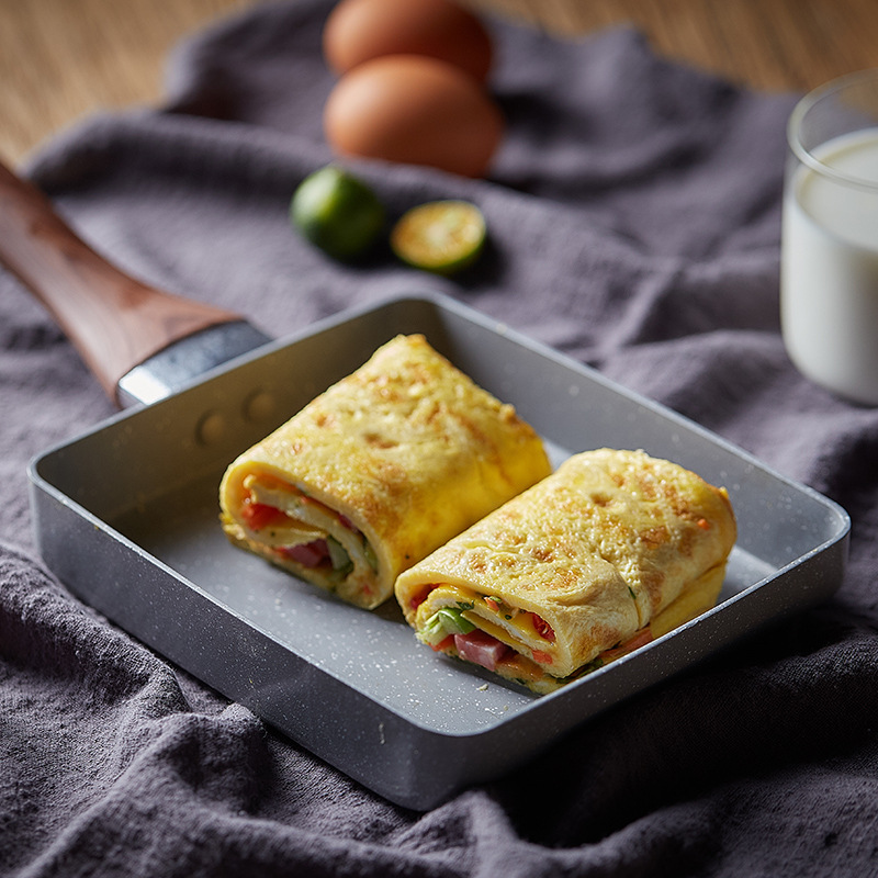 مقلاة تاماغوياكي عجة سوداء غير - مراجعة Mini Pancake Griddle وسعره