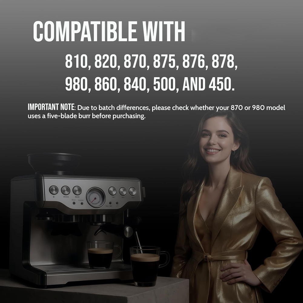 شفرة طحن (AIMA) بديلة لآلة الق - مراجعة Breville Espresso Barista Express وسعره