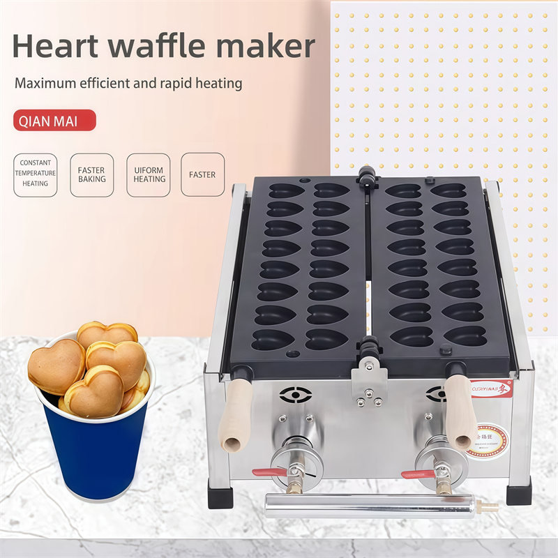 صانع الوافل على شكل قلب يعمل ب - مراجعة Mini Pancake Griddle وسعره