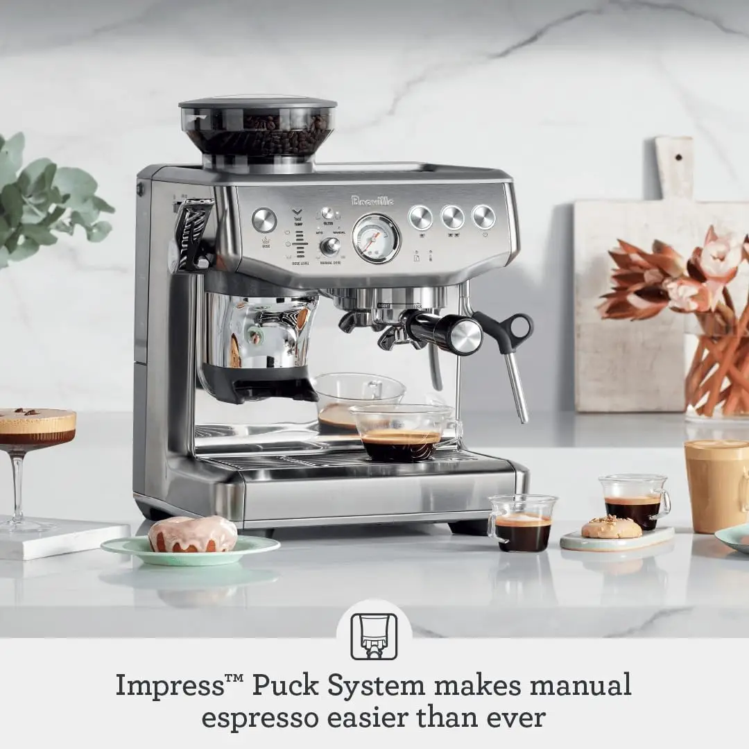 ماكينة إسبريسو بريفيل باريستا  - مراجعة Breville Espresso Barista Express وسعره